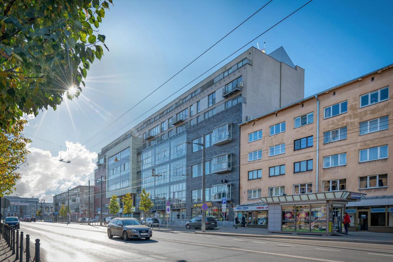 Panoramic City Centre Apartment By Polo Apartments Kaunas Eksteriør billede